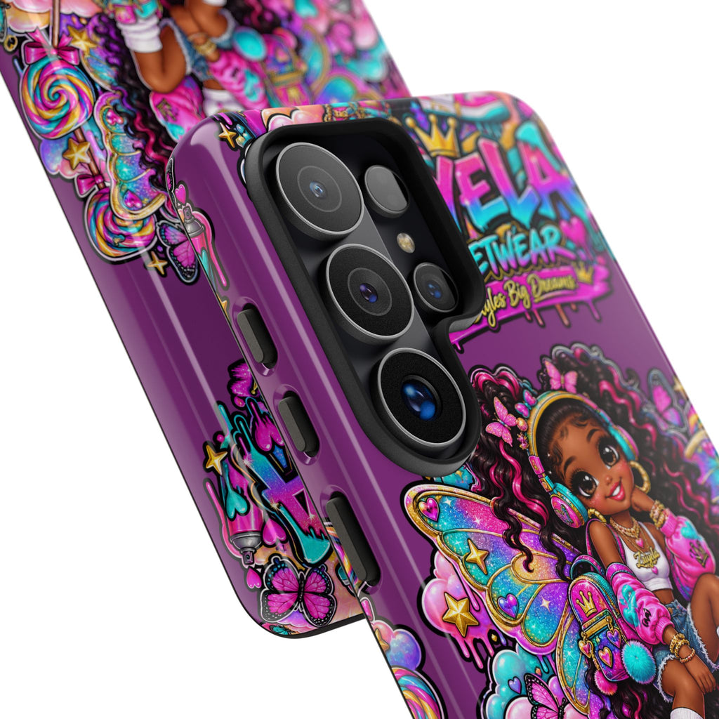 Cute Afro Rainbow Fairy Phone Case Fairy Streetwear Princess Protective Cover