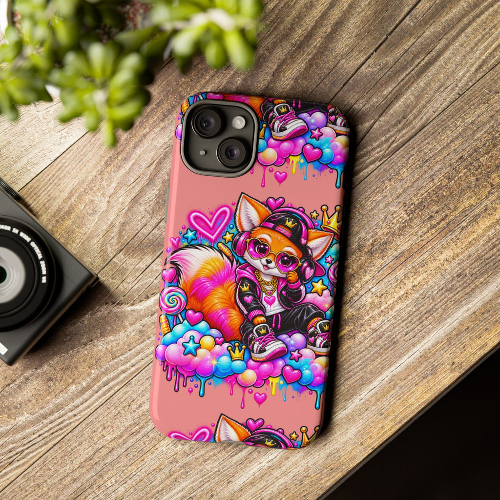 Cute Streetwear Fox Phone Case — Fox Streetwear Star