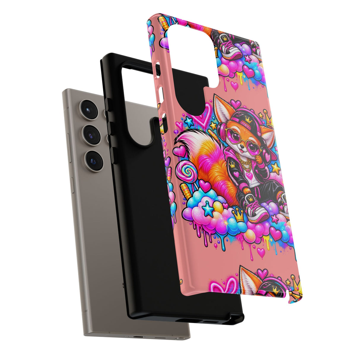 Cute Streetwear Fox Phone Case — Fox Streetwear Star