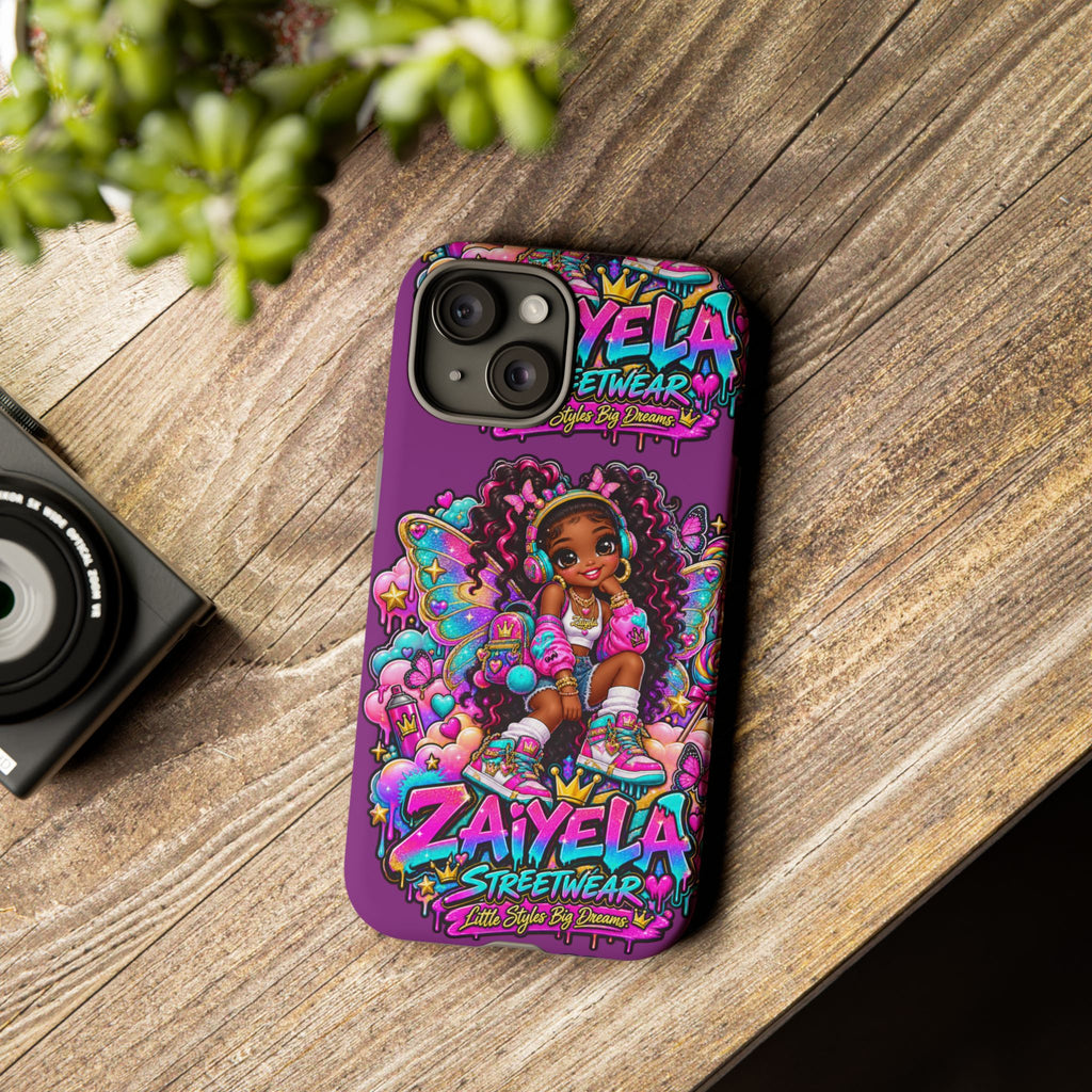 Cute Afro Rainbow Fairy Phone Case Fairy Streetwear Princess Protective Cover