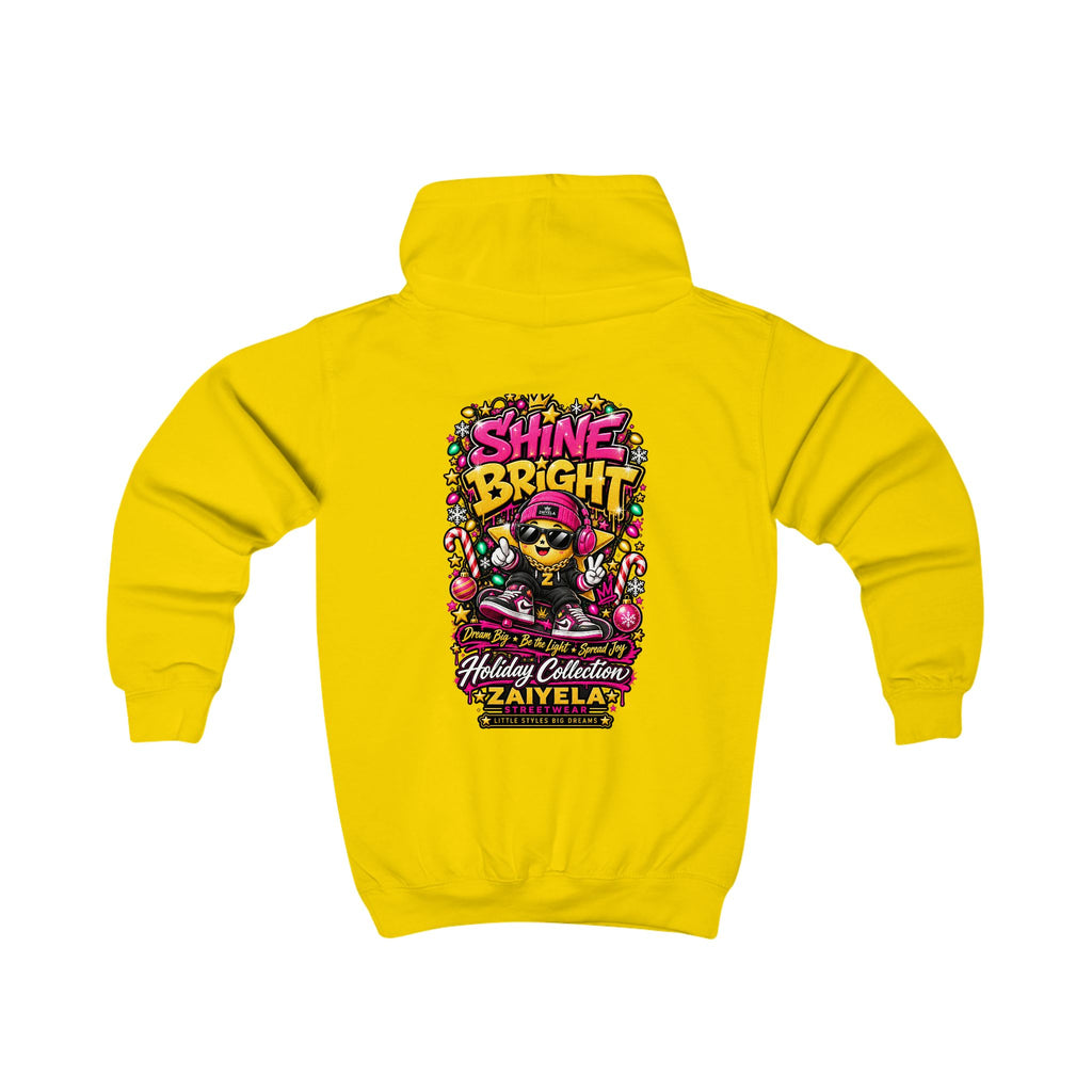 Kids Hoodie I Am the Sparkle Colorful Holiday Graphic Hoodie