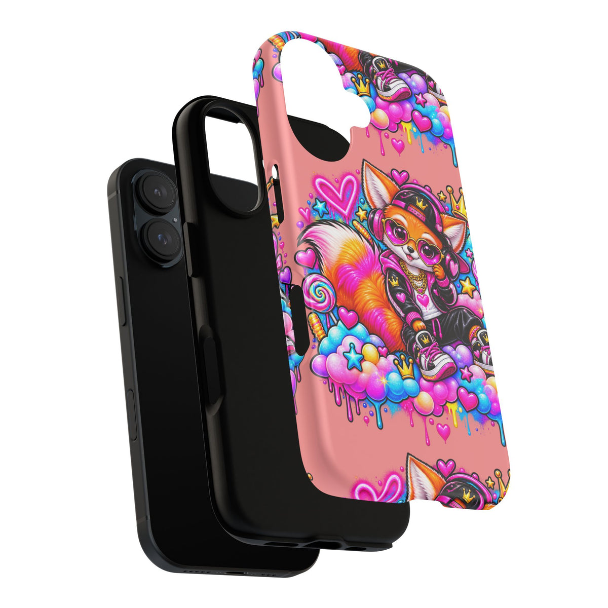 Cute Streetwear Fox Phone Case — Fox Streetwear Star