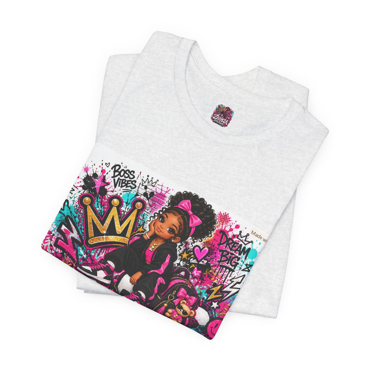 Zaiyela Streetwear Graffiti Tee
