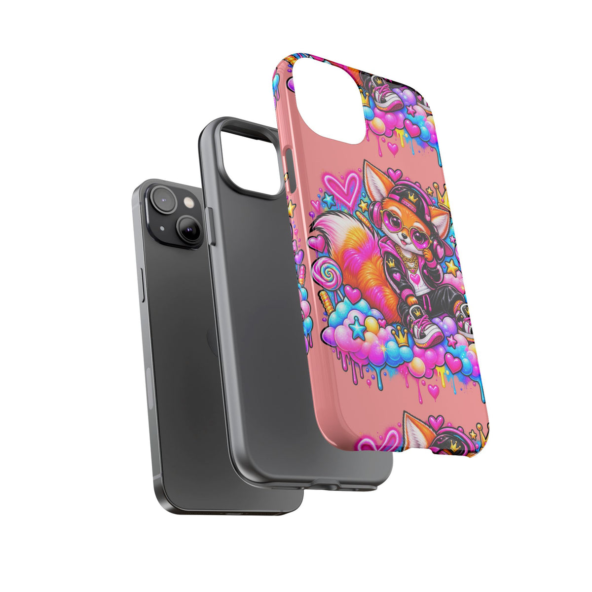 Cute Streetwear Fox Phone Case — Fox Streetwear Star