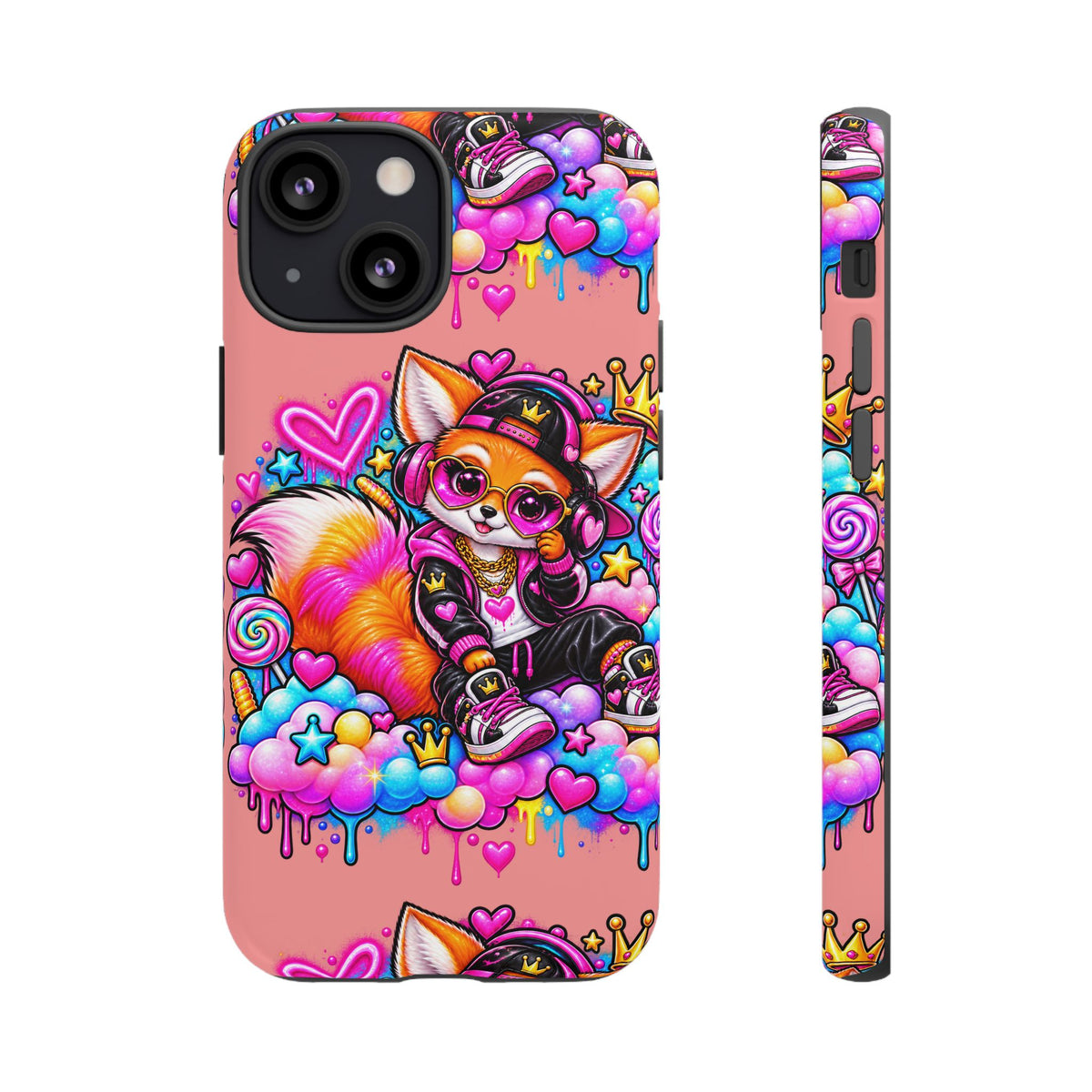 Cute Streetwear Fox Phone Case — Fox Streetwear Star
